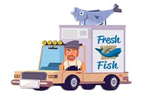 add mobile seafood van