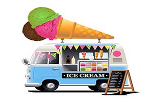 add mobile ice cream van